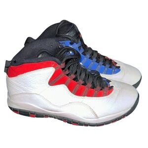 Jordan 10 Retro Russell Westbrook Class of 2006 White Red Blue 310805-160 Mens 8